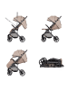 Chipolino Kinderwagen Omnia RU-Räder in braun