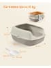 Feandrea Katzentoilette Boxal in Beige - (B)56 x (H)23.5 x (T)42 cm