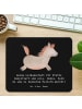 Mr. & Mrs. Panda Mauspad Reitsport Trainerin Inspiration mit Spruch in Schwarz
