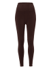 Les Lunes Leggings SYNC Leggings Seamless in Dark Coffee