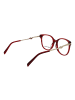 Karen Millen Damen Optische Fassungen Quadrat Rot