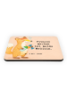 Mr. & Mrs. Panda Magnet Fuchs Fitness Design mit Spruch in Weiß