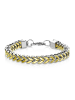 Bungsa Armband in Silber/gold