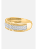 Diamant Exquis Ring aus 375 Gelbgold mit Diamant