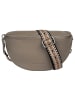 Bruno Banani Gürteltasche echt Leder in grau