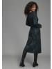 Bruno Banani Jerseykleid in petrol-gemustert