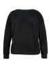 Ulla Popken Loungewear Oberteil in schwarz