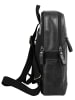 Sansibar Rucksack echt Leder in schwarz