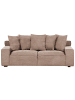 Beliani 6-tlg 3-Sitzer Sofa VISKAN in Beige