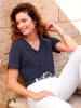 WITT WEIDEN Kurzarm-Shirt in marine