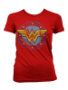WONDER WOMAN Shirt in Rot
