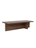 CALICOSY Couchtisch HARBOR in Nussbaum - (W)120  x (H)30  x (L)45 cm
