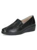 Caprice Slipper in black rep.comb
