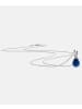 Diamant L'éternel Halskette mit Anhänger aus 375 Weißgold mit Saphir