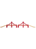 Brio Brio Aktionsspiel Hängebrücke in bunt