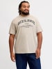 JACK & JONES PLUS T-shirt in Moonbeam