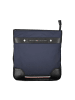 Tommy Hilfiger Blaue Polyurethan-Schultertasche