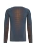 Odlo BL TOP crew neck l/s PERFORMAN in Rauchblau3431