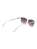 Guess Frauen Sonnenbrille Browline Weiß