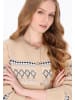 DreiMaster Women Cardigan in sand