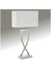 tectake Tischleuchte Avina, modernes Design, 60W