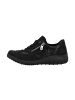 rieker Niedrige Sneakers aus Leder Scuol Schwarz
