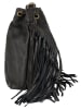 Samantha Look Shopper echt Leder in schwarz
