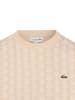 Lacoste T-Shirt in beige weiß