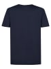 Petrol Industries T-Shirt aus Baumwolle mit Print anderson in Blau