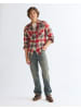 Wrangler Langarmhemd Western in Chili Pepper