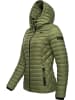 Marikoo Steppjacke Samtpfote in Dusty Olive