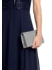 Vera Mont Clutch-Tasche im Glitzer-Look in Grau