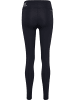 Hummel Leggings Hmlte Fundamental Damen in BLACK/WHITE2