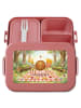 Mr. & Mrs. Panda Vesperbox Spinne Agathe Pommes Design ohne Spruch in Rot Pastell