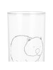 Mr. & Mrs. Panda Longdrinkglas Wombat ohne Spruch in Transparent