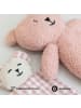 Crochetts Teddy-Bär-Set in Rosa / Weiß – (B)26 x (H)31 x (T)7 cm