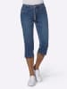 WITT WEIDEN Caprijeans in blue-stone-washed