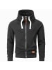 Alessandro Salvarini Jacke A. Salvarini Herren Sweatjacke AS192 in Anthrazit