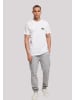 F4NT4STIC T-Shirt Schweden Flagge Sweden in weiß