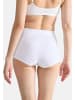 Sloggi Short Slip Double Comfort T in Weiß / schwarz