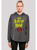 F4NT4STIC Oversized Hoodie Stranger Things You Better Run Netflix TV Series in charcoal