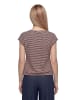 Betty Barclay Strukturshirt mit Tunnelzug in Dark Blue/Brown