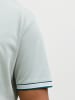 JACK & JONES PLUS Poloshirt in Aqua Gray