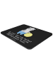 Mr. & Mrs. Panda Mouse Pad Ergotherapeut Herz mit Spruch in Schwarz