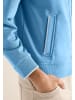Cecil Sweatjacke mit Welttaschen in Fountain Blue