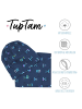 TupTam Unisex Set Kinder Beanie Mütze Schlauchschal in anthrazit-kombi