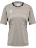 Hummel Hummel T-Shirt Hmlreferee Multisport Damen Atmungsaktiv Schnelltrocknend in STEEPLE GRAY