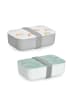 Zeller Present Lunchbox in grau