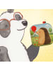 Mr. & Mrs. Panda Tassenuntersetzer Igel Luftballon Design ohne S... in Weiß