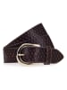 b.belt Gürtel Leder dunkelbraun